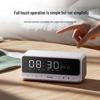 Philips TAS3609 Portable Bluetooth Alarm Clock Speaker CN plug (adapter included) balta