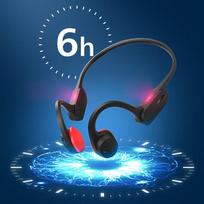 Philips Bone Conduction Bluetooth Sport Headphones TAA5608