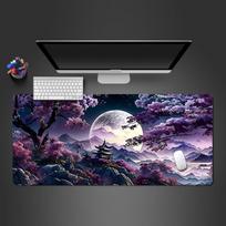 Mouse Pad Sakura Landscape Desk Accessories Mat Gamer Rug Xxl Keyboard Pad 1000X500x3MM Desk Mat Office Carpet Gaming Mouse Mats 300x600x2mm