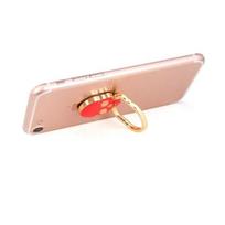 Skull Mobile Phone Holder Multifunctional Creative Mobile Phone Ring Holder 360 Degree Rotating Car Ring Buckle Alloy 1Pcs auksas