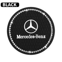 Automobiliniai padėkliukai Diamond Vandens puodelio laikiklis Neslystanti pagalvėlė Guminis kilimėlis Mercedes Benz AMG A B C S R klasėms GLK GLB W108 W124 W168 W176