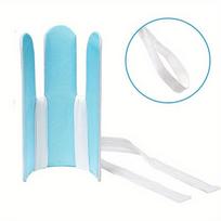 No Bending Required Easy-On Sock Aid Tool - Durable ABS Ergonomic Handle for Seniors, Disabled, Pregnant Women & Diabetics žalia