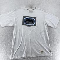 Ecko Unltd Shirt Mens 2XL White Rhino Graphic Hip Hop Streetwear Classic Tee S
