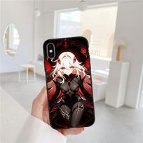 FM26 Genshin Impact Soft Shell Phone Case for iPhone 16 15 14 13 12 Pro Max Plus Mini iPhone 13 mini