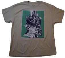 Attack On Titan Final Season Mens Beige 2-Sided Shirt New S XL