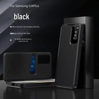 Samsung S26 Ultra odinis dėklas su kortelės lizdu ir išmaniuoju miego langu Samsung S26 Ultra
