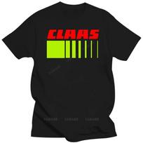 CLAAS LOGO UNISEX MARŠKINĖLIAI S-3XL TRAKTORIUS ŪKININKAVIMO ENTUZIASTAS KOMBAINAS medvilnė Per dydį vyriški marškinėliai Moteriški viršutiniai drabužiai marškinėliai S įvairiaspalvis
