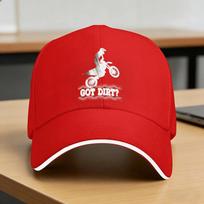 Got Dirt Moto Cross Dirt Biking Baseball Cap  Outdoor Gym Wholesale Trucker Hat Women Unisex yk Cool Design Baseball Caps One Size