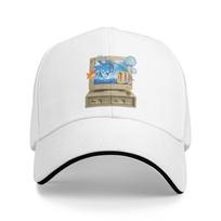Frutiger Aero Aesthetic Baseball Caps Vintage Softstyle Sandwich Hats Unisex Style Breathable Headwear Fishing One Size