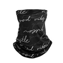 Head Face Neck Gaiter Breathable lce Silk Bandana Elastic Hanging Ear Cycling Balaclava Cool Face Scarf Men Women