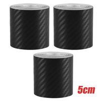 Nano Carbon Fiber Car Door Sill Protector Anti Scratch Sticker Waterproof Decorative Strip DIY Protective Film 7m