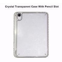 For iPad Clear Case Mini 7 2024 A17 Pro Transparent Case for iPad Mini 6 2021 8.3 Inch 2021 Single Back Case With Pencil Slot skaidri