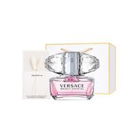 Versace Crystal Diamond Eau de Toilette Gift Box Set for Women Eau de Toilette EDT Birthday gift for girlfriend Cosmetics 4053207 4053207-50ml ruda