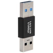 Didelės spartos USB 3.0 TypeA Male į Male OTG adapteris, palaikantis duomenų sinchronizavimą ir greitą įkrovimą