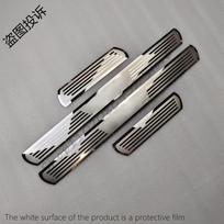 Car Accessories For KIA CEED SW 2018  Door Sill Scuff Plate Trim Stainless Threshold Pedal Entry Guards Protectors with letters