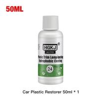 Car Plastic Restorer Back To Black Gloss Auto Rubber Plastic Polish Restorer Coating Renovator Car Cleaning Detailing