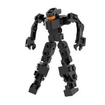 Super Robot Bone Skeleton Mecha MOC Modified Joint Tow Ball Building Blocks War Kids Toys Machine Learning Education Gifts