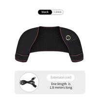 USB Electric Heating Shoulder Back Pad Massage Vibration Kneading Therapy For Back Pain Relief Home Gift EU-Plug