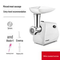 Electric Meat Grinder and Sausage Stuffer - Stainless Steel, Multifunctional, Automatic Filling, Small Commercial Home Use.