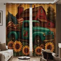 Customizable High Precision Blackout Curtains - Polyester, Digital Print, Sun Protection, Living Room. 140x160 cm