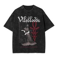Vintage Washed Game Dark Souls Graphic T-shirt Men Women Printed Tee Summer Casual Fashion Clothing Tops High Quality Unisex Oversize L