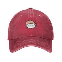 Kawaii Japanese Sushi Pastel Pink Baseball Cap Brand Unisex cap Unisex hat Christmas Hat Sun Cap Unisex Luxury Brand Womens