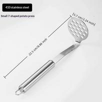 1Pcs Stainless Steel Potato Masher With Efficient Mashing Design For Home Kitchen Making Mashed Potatoes And Baby Food 4