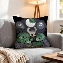 Game Hollow Knight Cushion Cover 1Pcs Decorative Covers Soft Cushion Case For Sofa Couch Decor 40X40 45X45 Pillowcases Peach skin 18*18(CM)-1Pcs