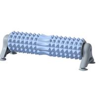 Stable Suction Cup Foam Roller Large Load Bearing EVA Yoga Column Muscle Relaxation Roller  Pilates mėlyna