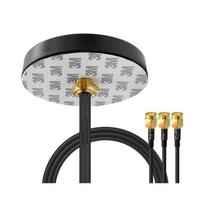 4G LTE MIMO 2.4G Wifi 6e Cellular GPS Antenna Three in One Combo GPS Receiver Antenna Outdoor for Car Vehicle Charging Station Three in One GPS Antenna