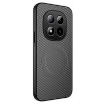 For Xiaomi Poco M8 Pro Case for Poco X8 Pro Max C71 M7 X6 X7 F3 F6 F7 F8 Pro Ultra Magnetic Carbon Fiber Texture Phone Cover Poco C71 pilka spalva