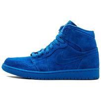 Jordan 1 Retro Blue Suede Mens 332550-404 42 mėlyna
