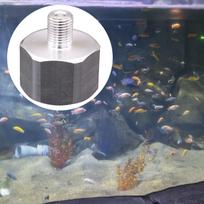 CO2 Cylinder Adapter 3/8-24UNF to TR21-4 Lightweight Converter for Makers Fitting Mini Regulator