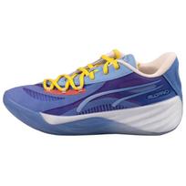 Basket4Ballers x Puma All-Pro Nitro Joker Unisex Sneakers Blue Red Yellow 379916-01 43