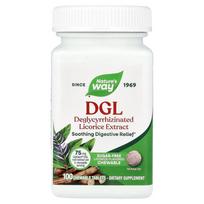 Enzymatic Therapy DGL Deglycyrrhizinated Licorice Extract Chewable Tablets, 100 Count 100 pcs - 1 ea