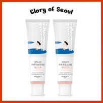 (1+1) ROUND LAB Birch Juice Moisturizing Tone Up Sunscreen 50ml white