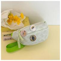 1Pc New Simple and Cute Casual Fanny Pack, Women's Fanny Pack, Fresh Niche Versatile Messenger Bag, Sports Versatile Fashion Breast Bag