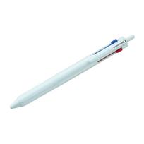 Mitsubishi Jetstream Ice Blue Ballpoint Pen Easy to Write With Office School Original Logo Package 0.5mm 3-Color (SXE350705.32) - - Stationery,