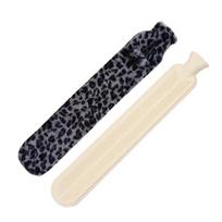HOT Long Hot Water Bottle 1L/2L Extra Long Fluffy Hot Water Bottle With Cover Wearable Hot Water Bottle Large Hot Water Bag Gift 1L