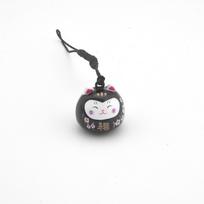 Pendant Bag Pendant Cartoon Maneki Neko Mobile Phone Strap Japanese Lucky Cat Keychain Phone Charm juoda