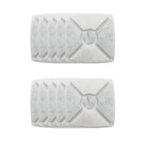 10 Pack Replacement Filters For Pet Fountain Unique Square Double Filtration Double Filtration Replacement 1