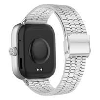NEW Stainless Steel Strap For Xiaomi Mi Band 9 8 Pro Mesh Wrist Band Loop For Redmi Watch Metal 4/5 Replacement Accessories Redmi watch 5 4