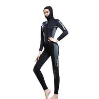 5mm Neoprene Wetsuit Snorkeling Surfing Swimming - Full Body Long Sleeve UV Protection Thermal Suit Men Women XS