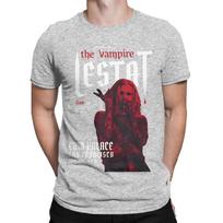 The Vampire Lestat Live In Concert 1985 fan T Shirts Men Cotton Hipster T-Shirts Crewneck  Tee Shirt Short Sleeve Tops Printed S pilka spalva