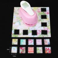 Labor Saving Stamp Border Punch DIY Toothed Puncher Embosser Stationery Embossing Machine  Craft Style A no Paper