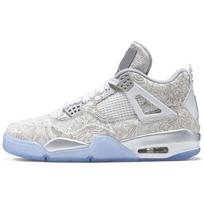 Air Jordan 4 Retro Laser 705333-105 45 balta