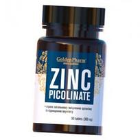 Cinko pikolinatas, Golden Pharm 90 tab (36519012) 90tab
