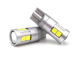 2 vnt. LED lemputės T10 W5W 12-24V CANBUS 500lm visureigiams