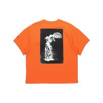 Nike NSW Tech Fleece Short Sleeve T-Shirt Men Tops Electro-Orange CZ3504-837 L