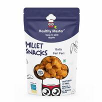 Healthy Master Millet Balls Peri Peri (150 GM), Tasty & Healthy Snacks
